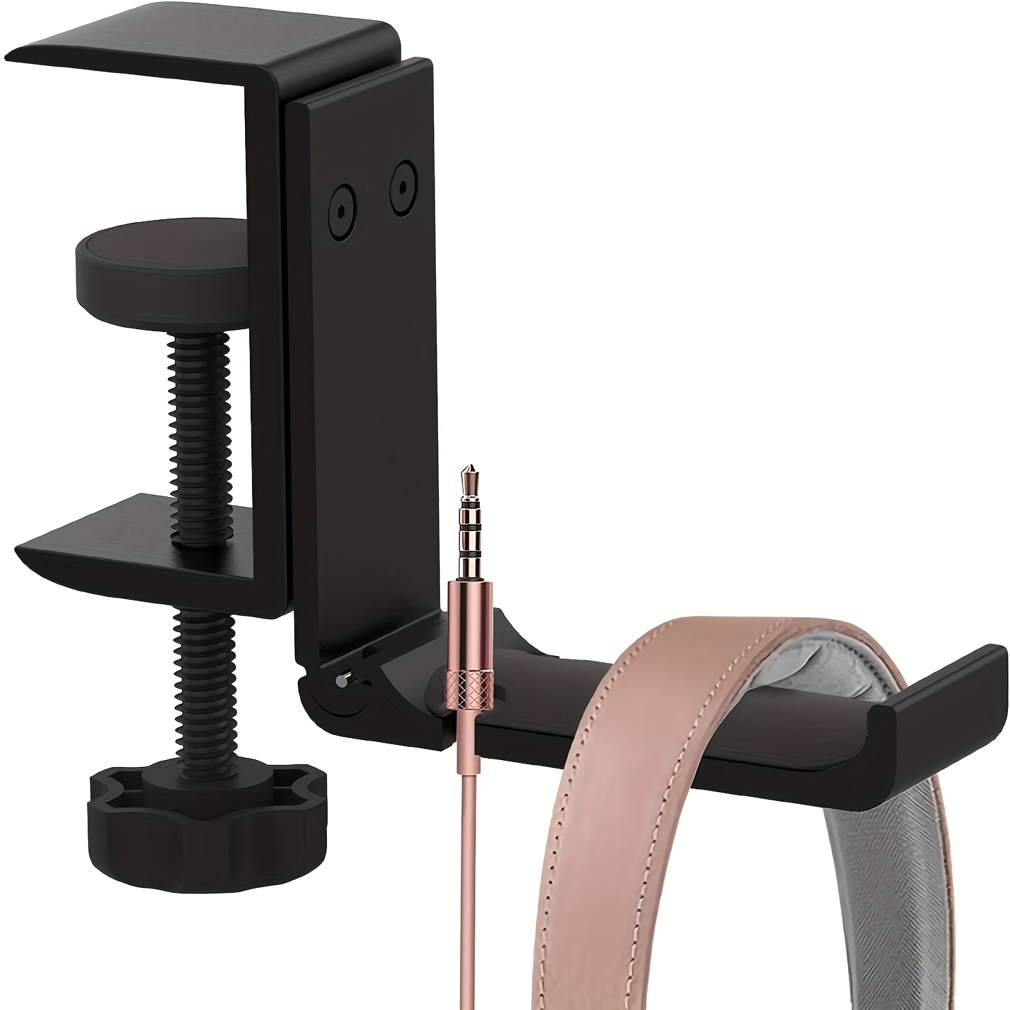 Headphone Stand Desk - 올알루미늄 접이식 책상 아래 헤드폰 거치대,