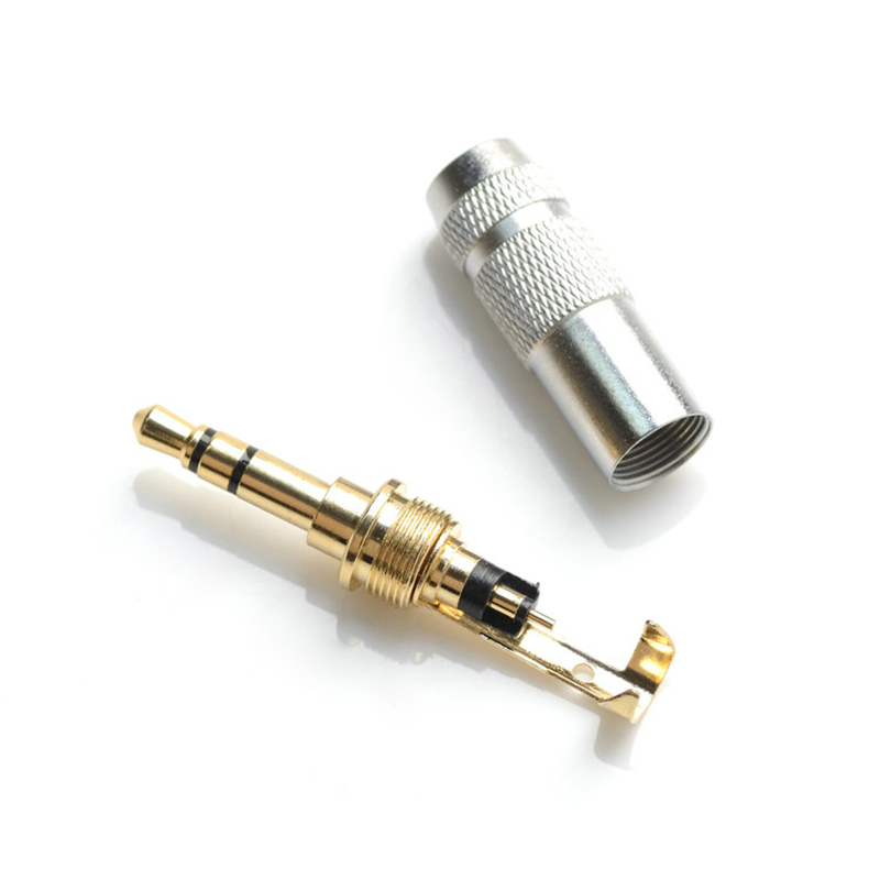 1pcs 골드 도금 3.5mm 잭 오디오 플러그 3/4 - Audiophile Headphone Wired 리뷰 및 가격