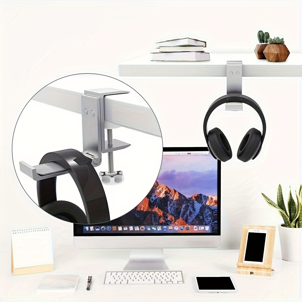 올알루미늄 접이식 책상 아래 헤드폰 거치대, 헤드셋,  - Headphone Stand Desk 리뷰 및 가격