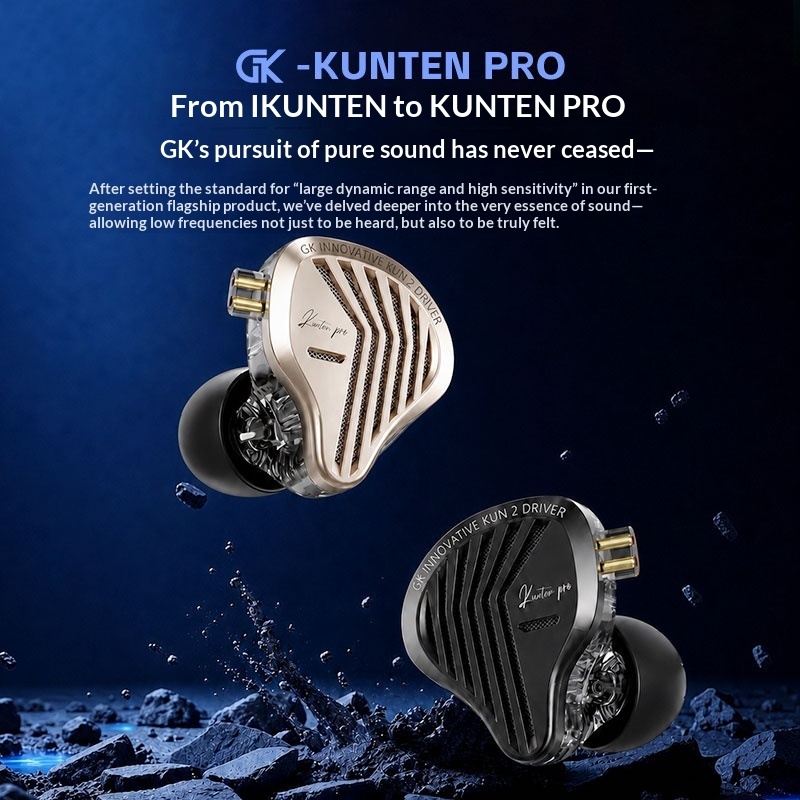 GK 쿤텐 프로 하이파이 인이어 이어폰 2세대, 쿤 다 - Audiophile Headphone Wired 리뷰 및 가격