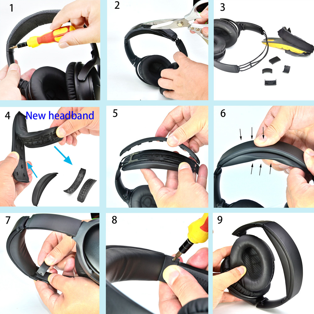 Bose Quiet Comfort 디자인 헤드 및 쿠션 - Bose Headphone Qc45 리뷰 및 가격